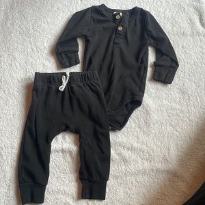 Little one shop 12M black set